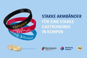 Starke Armbänder für eine starke Gastronomie in Kempen