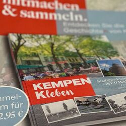 Scrapbook met stadsgeschiedenis(en)