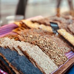 Knäckebröd in verschillende variaties