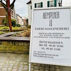 De Kempense kleermakerij in de Bärenbrunnen aan de Ellenstraße