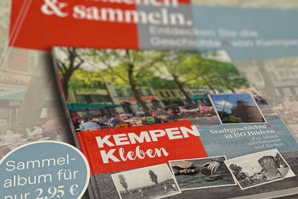 Scrapbook met stadsgeschiedenis(en)
