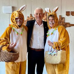 Met burgemeester Christoph Dellmans